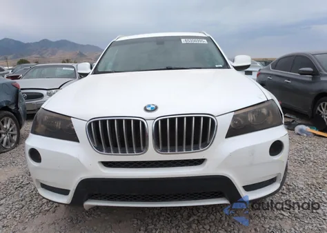 2013 BMW X3 xDrive28I from USA, damaged, VIN 5UXWX9C54D0A14220